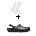 Black Crocs + Nike Shocks Bundle Offer